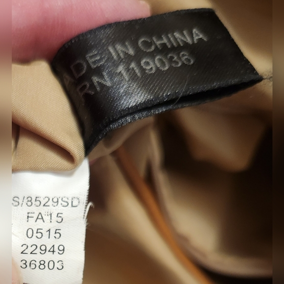 Giani Bernini Tan Leather  Crossbody Purse EUC - Picture 16 of 16